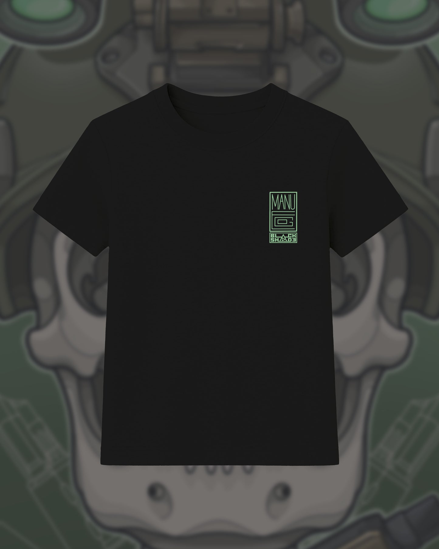 T-Shirt - "Here He Comes" Noir