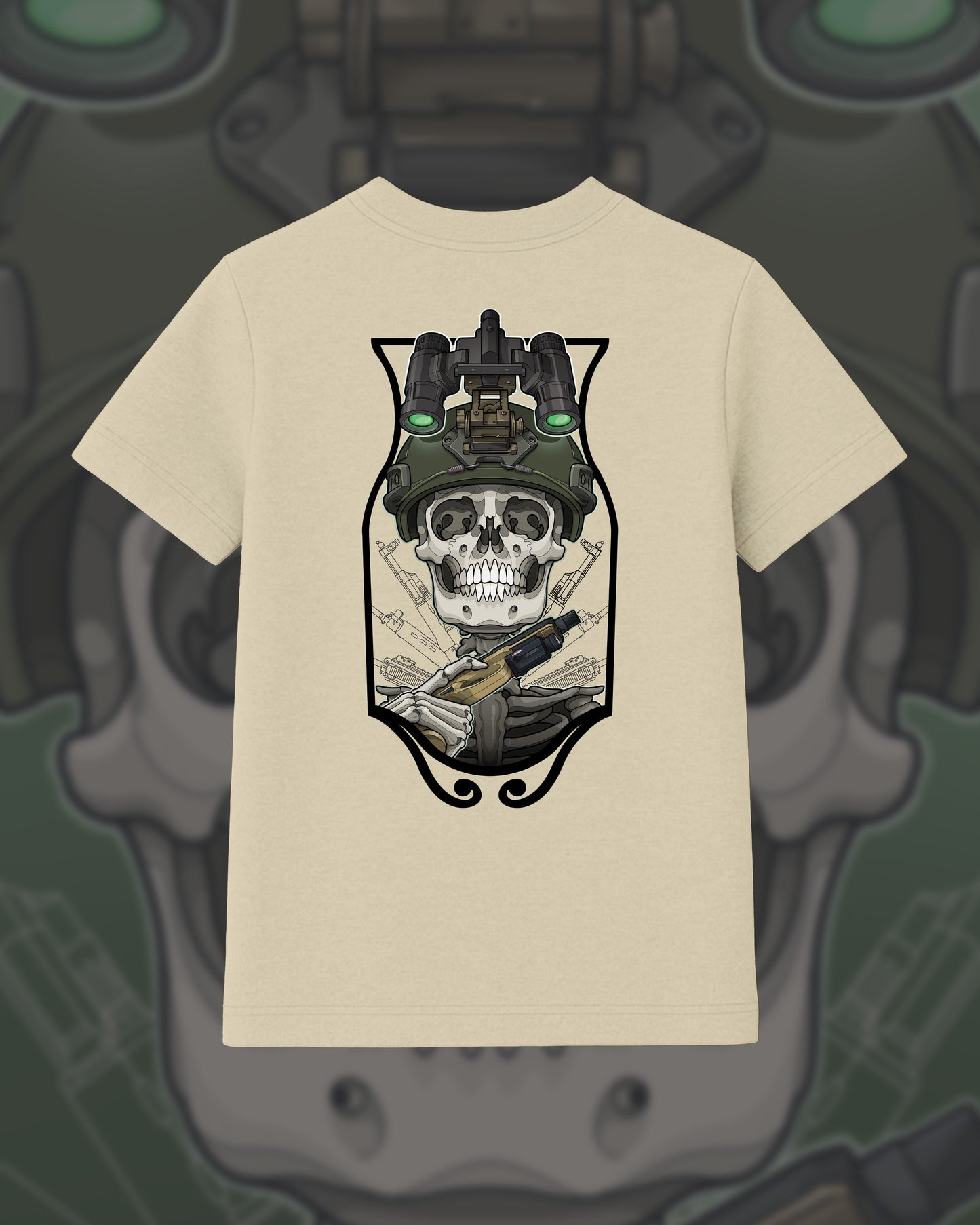 T-Shirt - "Here He Comes" Coconut Milk