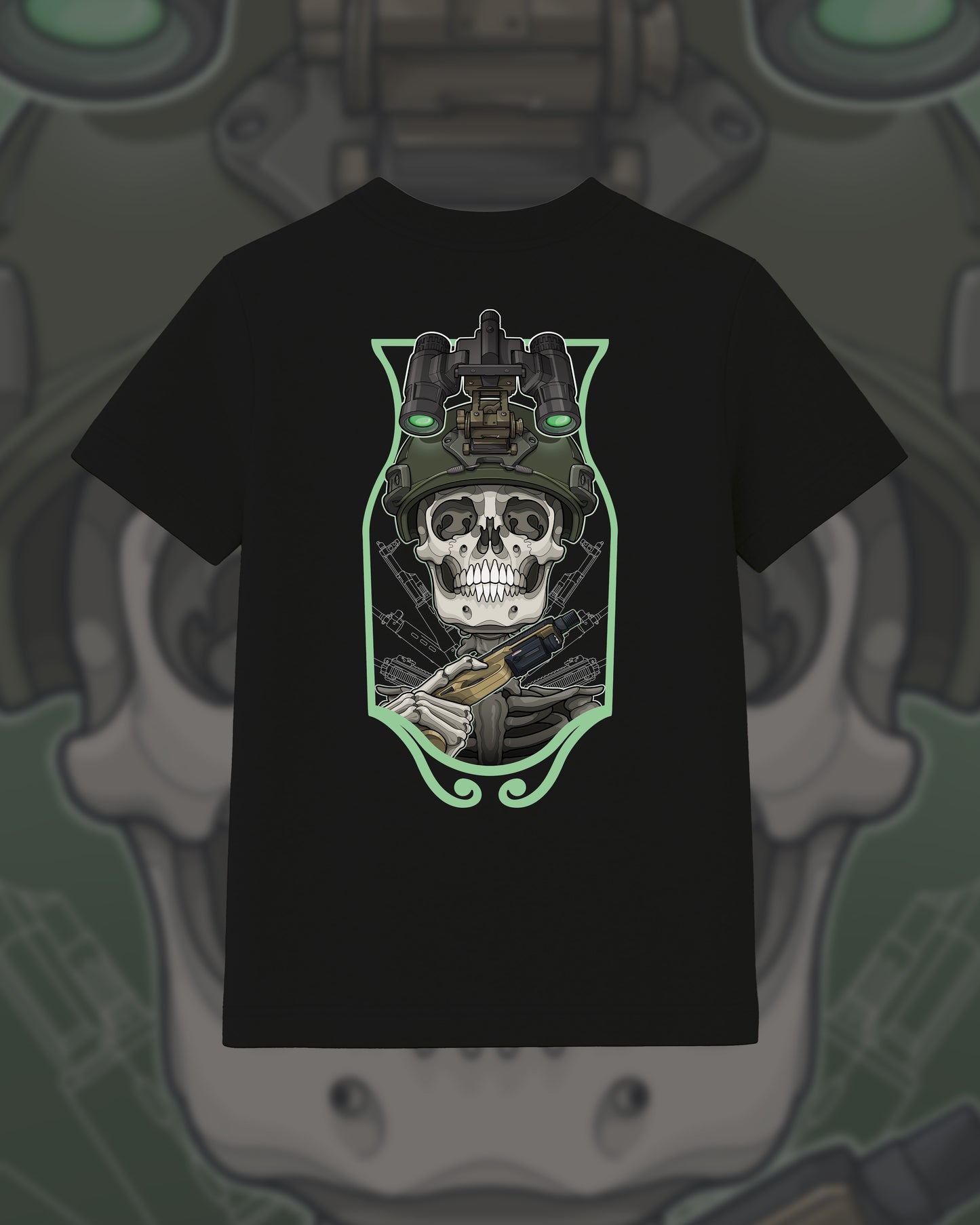 T-Shirt - "Here He Comes" Noir