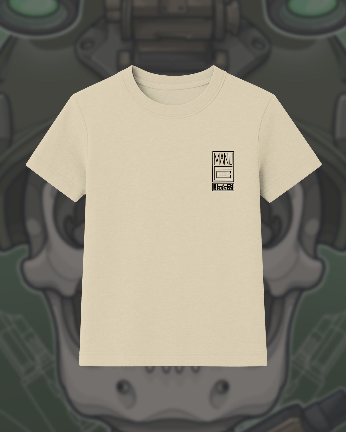 T-Shirt - "Here He Comes" Coconut Milk