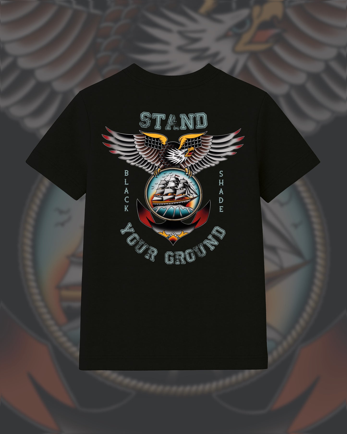 T-Shirt "Stand Your Ground" Noir