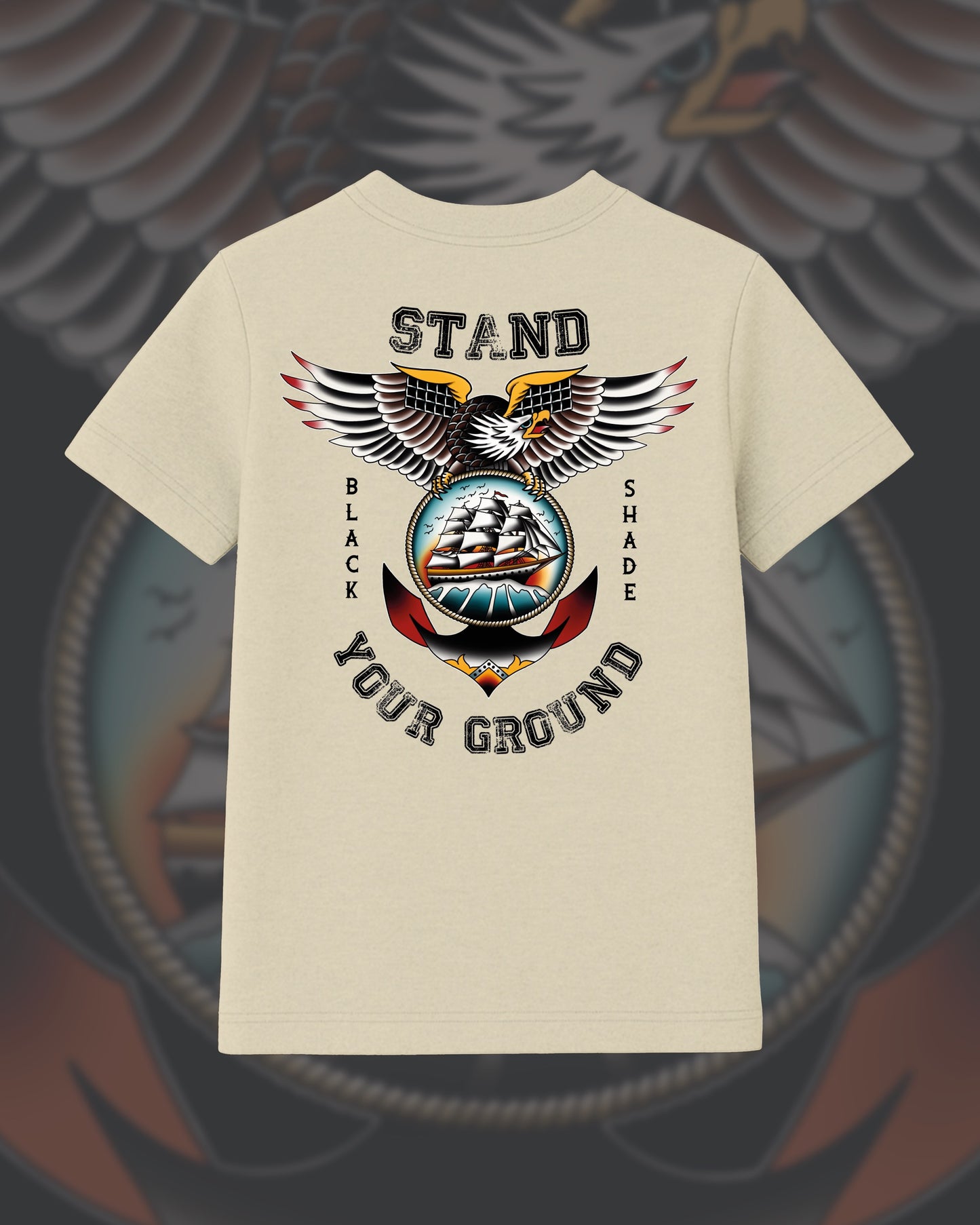 T-Shirt "Stand Your Ground" Coconut Milk