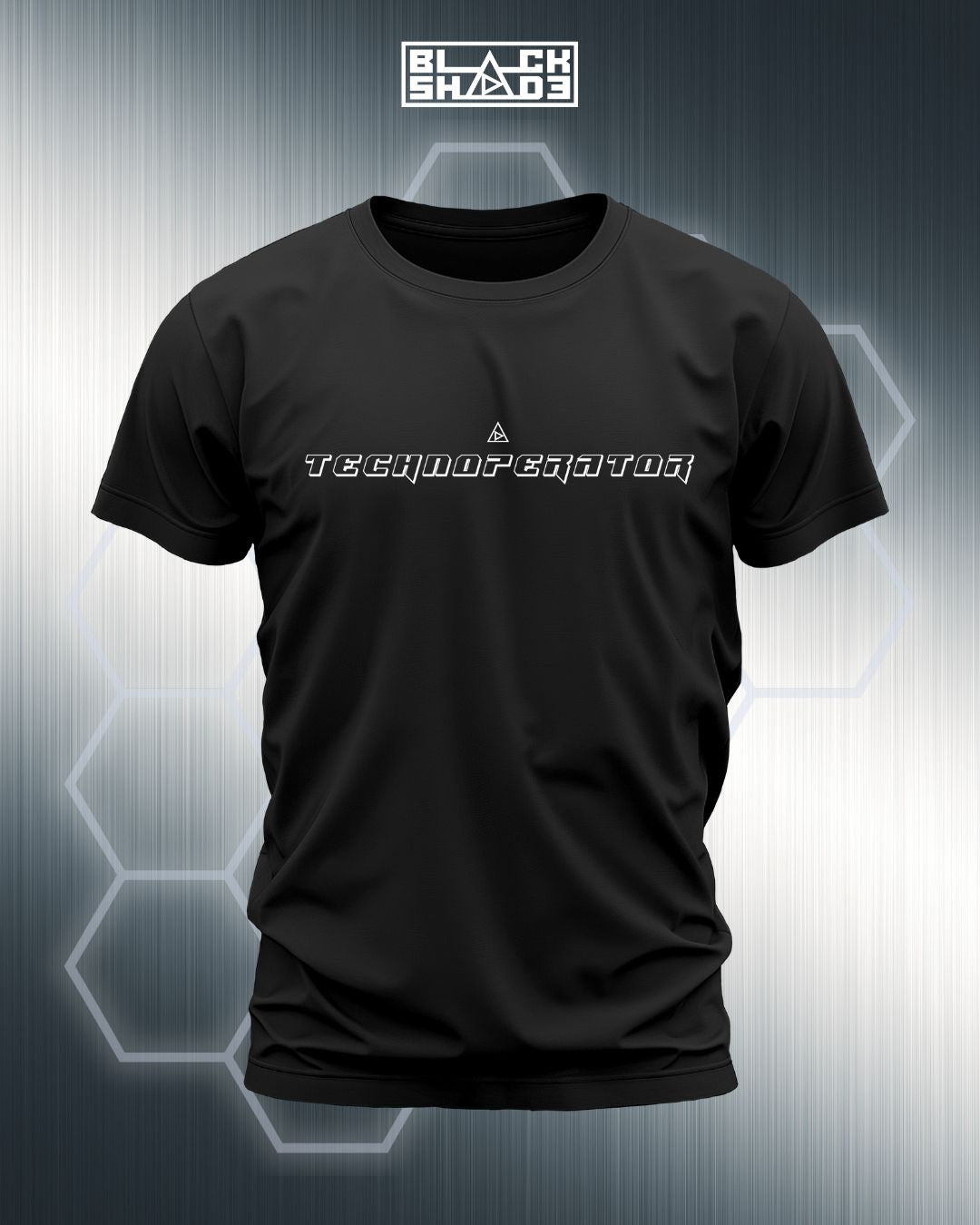 T-Shirt -"Technoperator" Noir