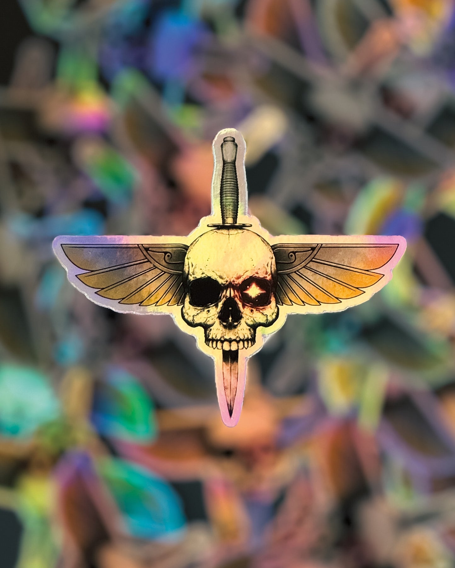 Sticker - "Kick Ass" Holographique