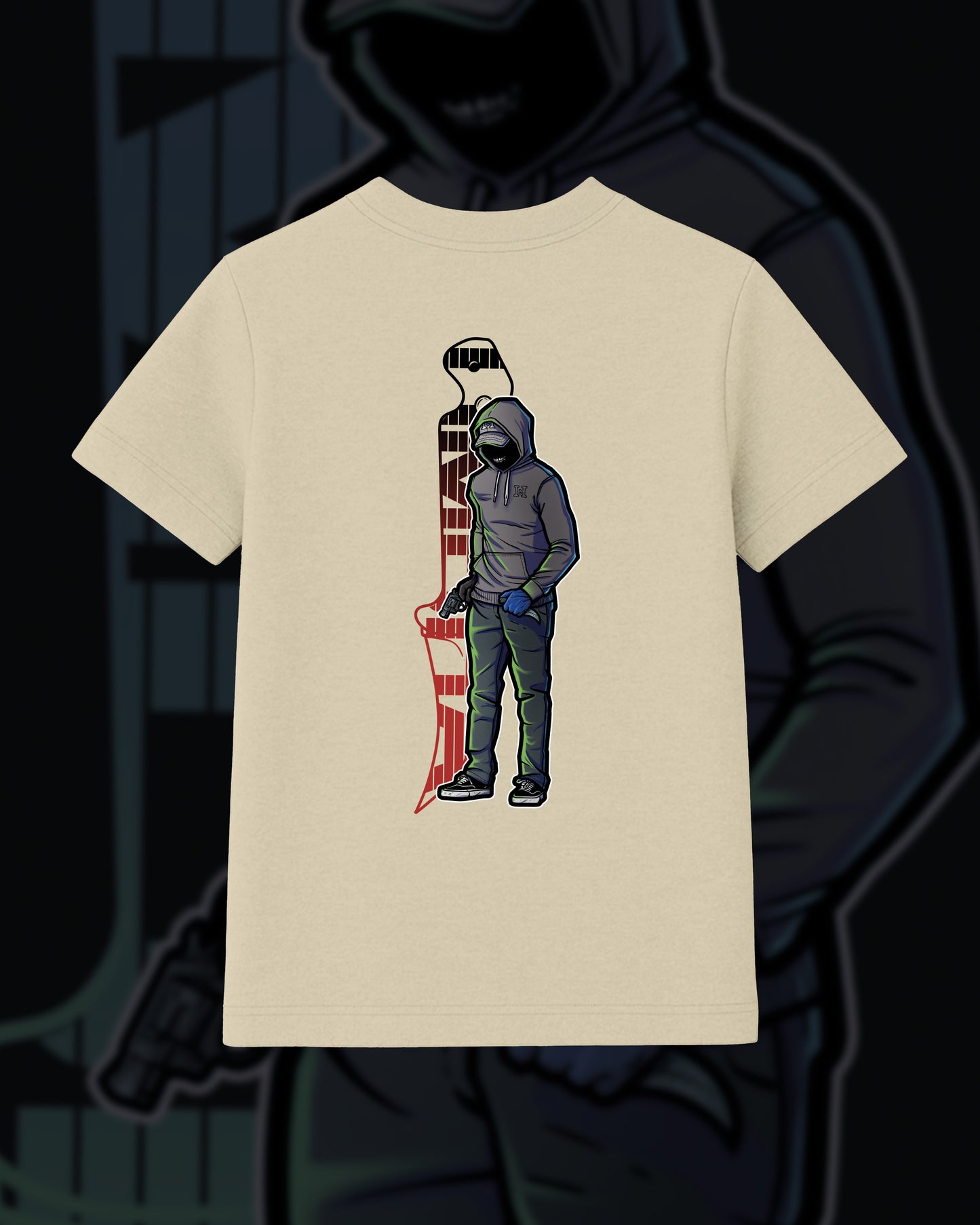 T-Shirt - "Umbra" Coconut Milk