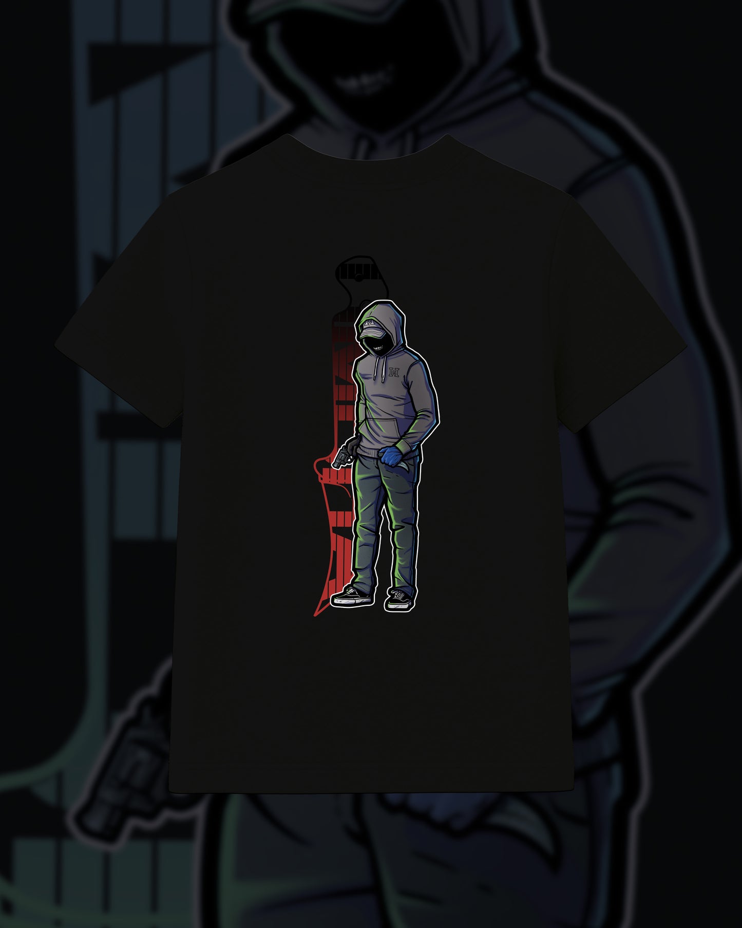 T-Shirt - "Umbra" Noir