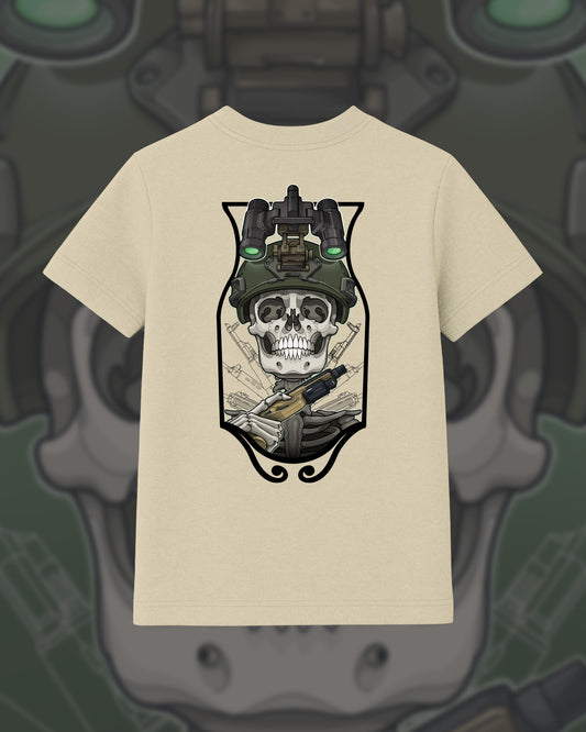 T-Shirt - "Here He Comes" Coconut Milk