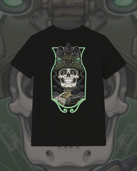 T-Shirt - "Here He Comes" Noir
