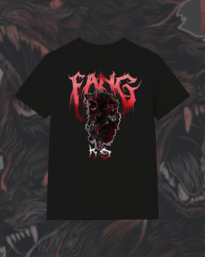 T-Shirt - "Fang" Noir