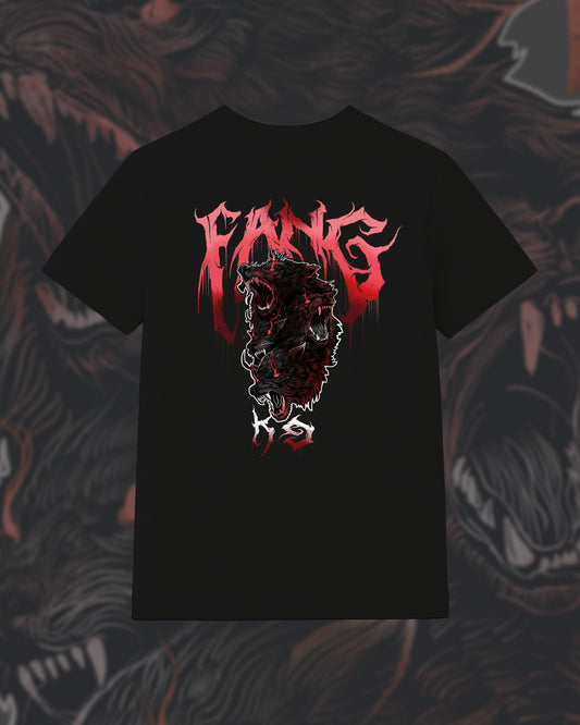 T-Shirt - "Fang" Noir