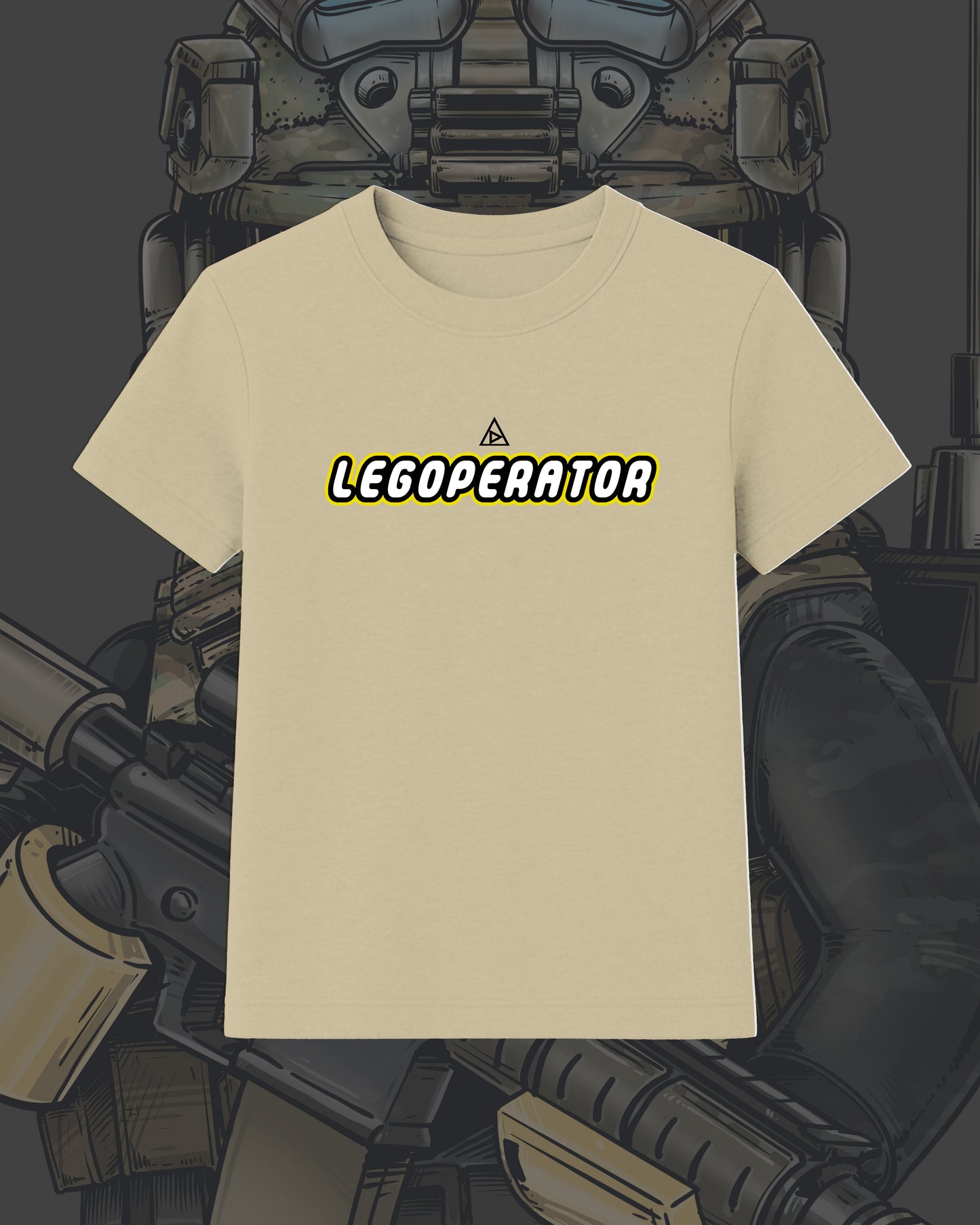 T-Shirt  "Legoperator" Désert Daguet