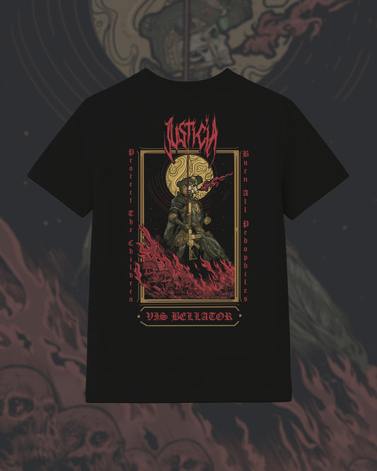 T-Shirt - "Justicia" Noir