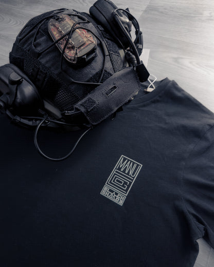 T-Shirt - "Raised Gun" Noir