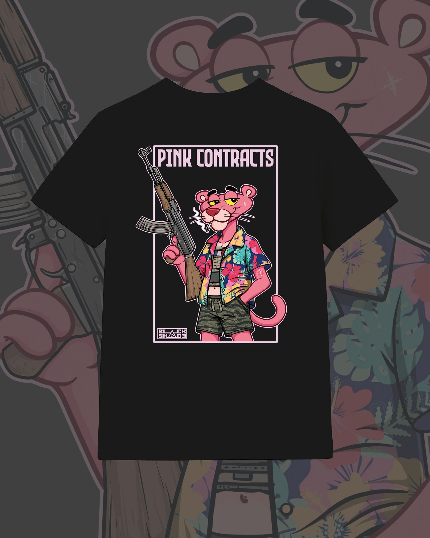 T-Shirt "Pink Contracts"