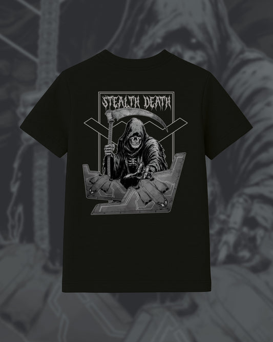 T-Shirt - "Stealth Death" Noir