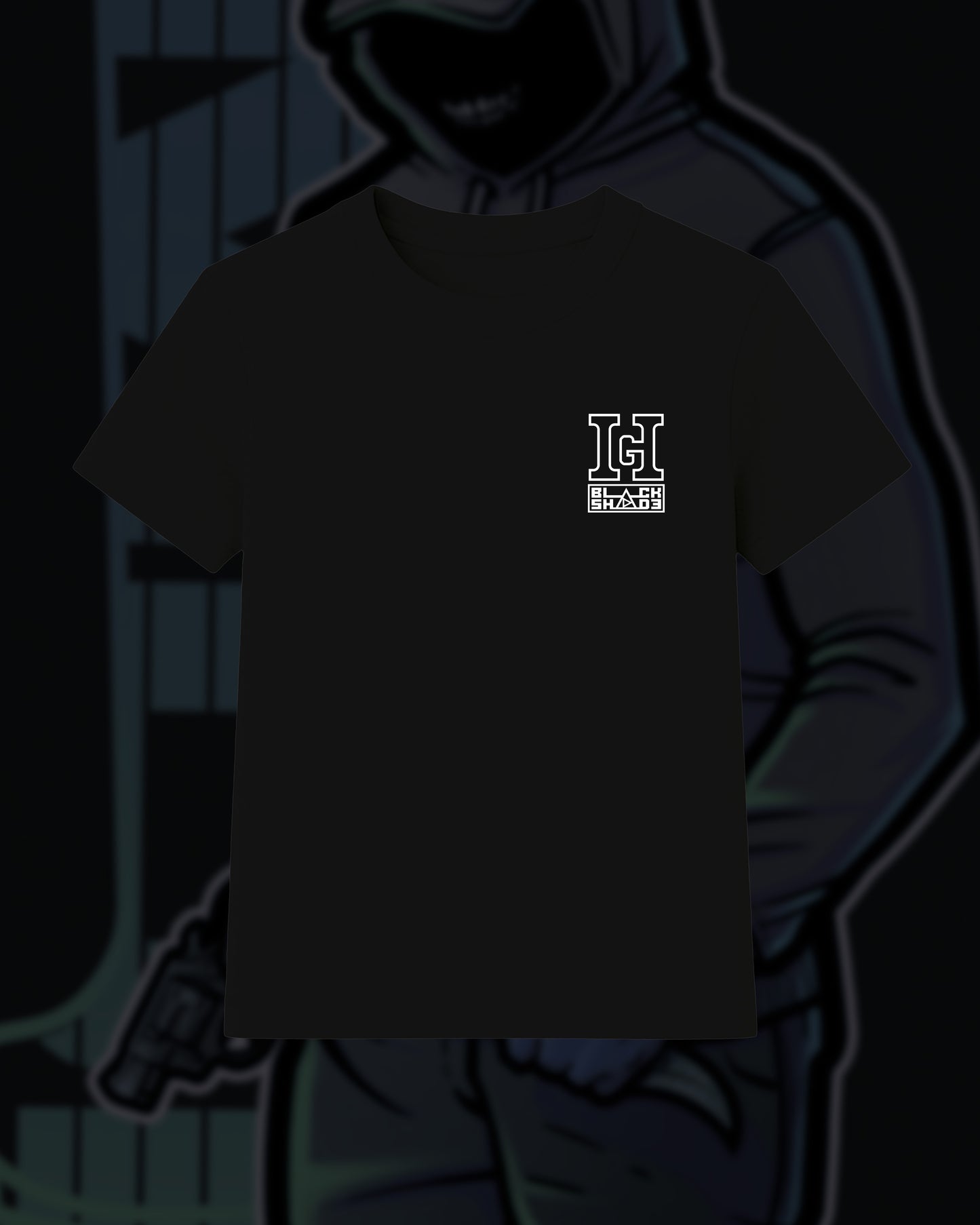 T-Shirt - "Umbra" Noir