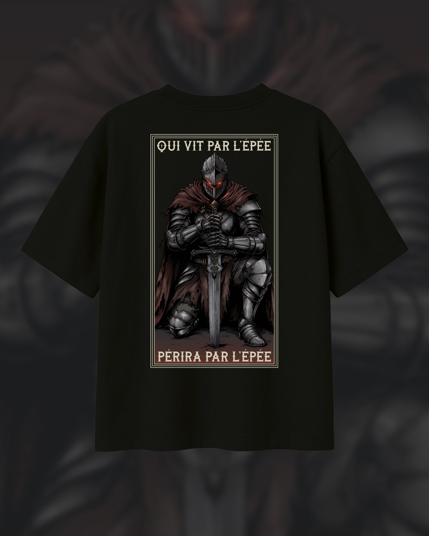 T-Shirt - "The Knight" - Oversize