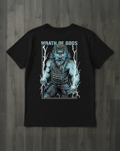 T-Shirt - "Zeus" Noir